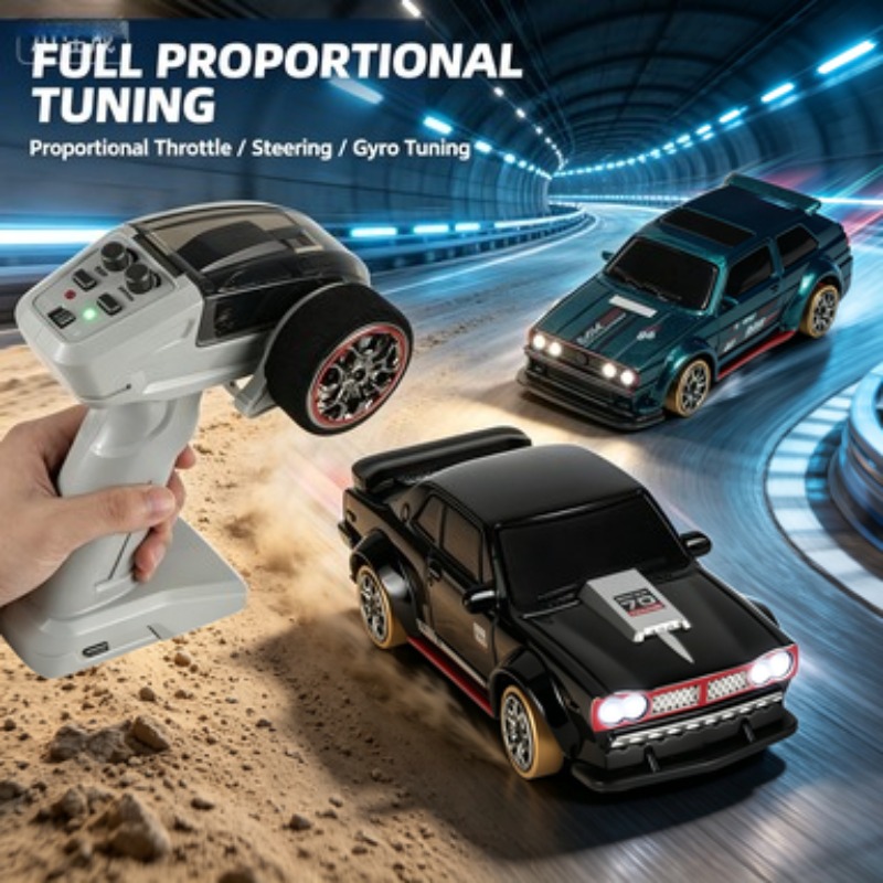 Drone Or Rc Car - 1:63 Mobil RC Drift 4WD dengan