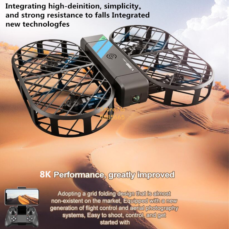Drone App Rc Fpv - Kamera HD 8K 360 ° Perlindungan