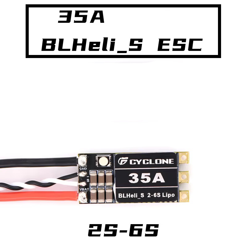 - Remote Control (Rc) Drone - Cyclone 35A BLHeli_S ESC - Dukungan