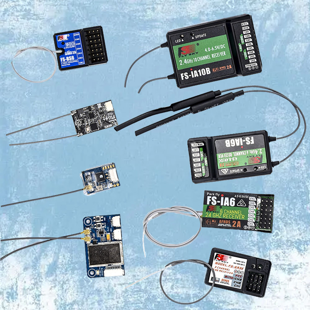 - Remote Control (Rc) Drone - Penerima RC Flysky FS-IA6 IA6B IA10B