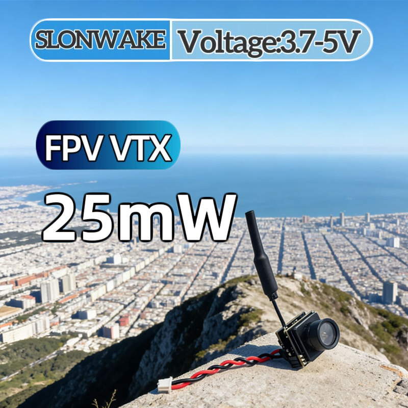 - Remote Control (Rc) Drone - SLONWAKE FPV 25mW Simulasi Daya VTX