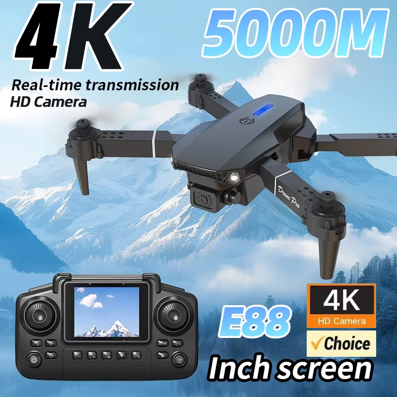 Drone Rc E88 Pro - Drone Fotografi Udara HD Kamera Ganda