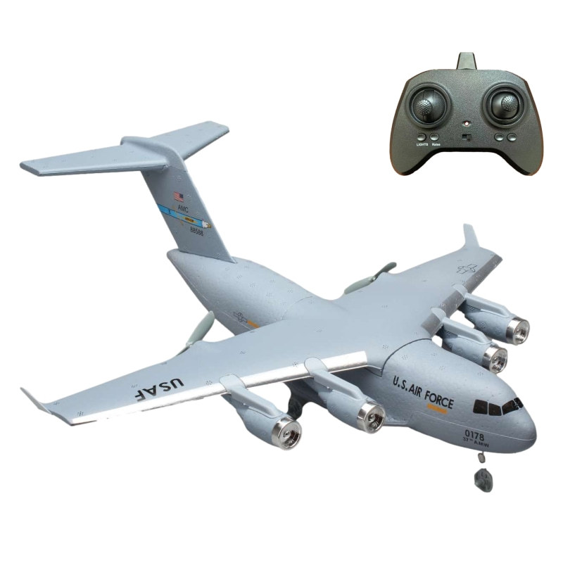 Rc Wing Glider - Pesawat Terbang RC Transportasi Militer Skala