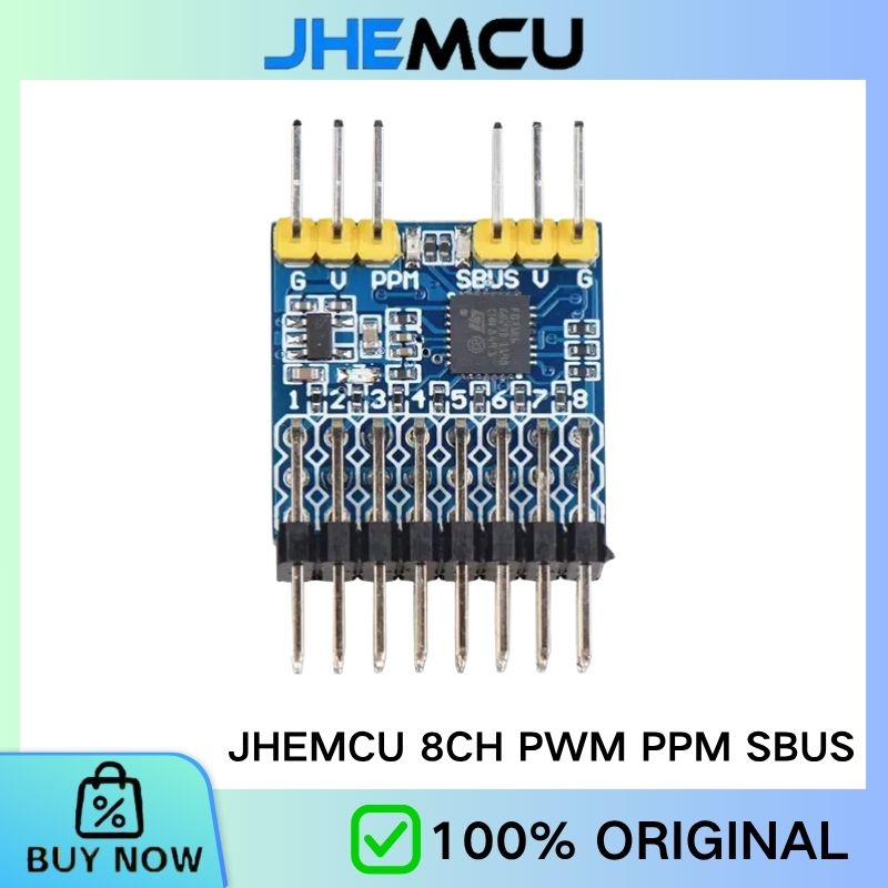 Drone Rc Signal - JHEMCU 8CH Penerima PWM PPM SBUS