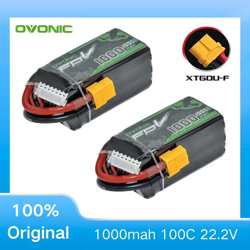 Drone Zll Rc - 2 Buah Baterai LiPo OVONIC 1000MAh