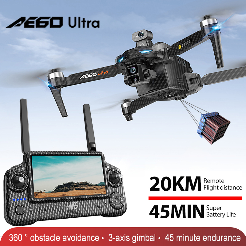Drone App Rc Fpv - Drone Profesional AE60 GPS Kamera 8K