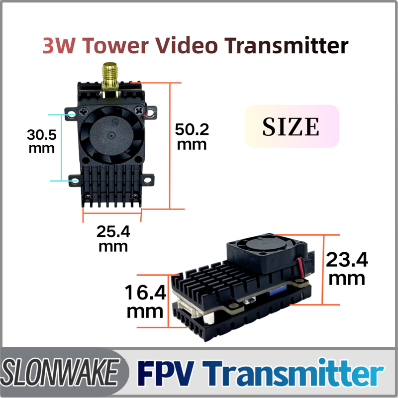 - Remote Control (Rc) Drone - Modul Transmisi Video FPV SLONWAKE 5.8G