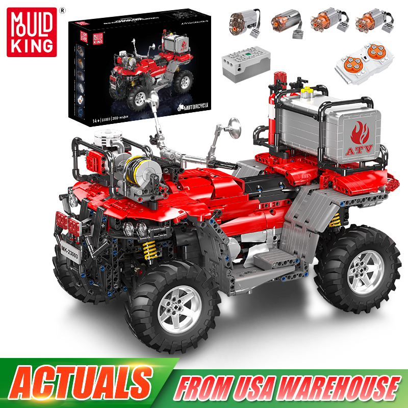 Drone Or Rc Car - Mould King 23003 Mainan Mobil Teknis
