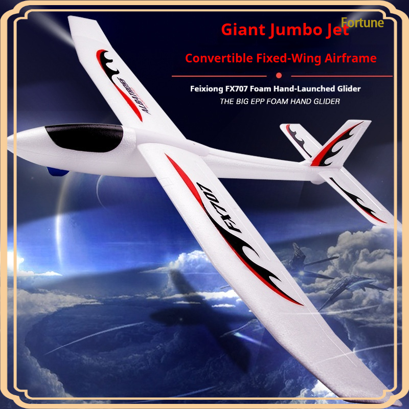 Rc Wing Glider - Pesawat Layang Sayap Tetap FX707 Ukuran