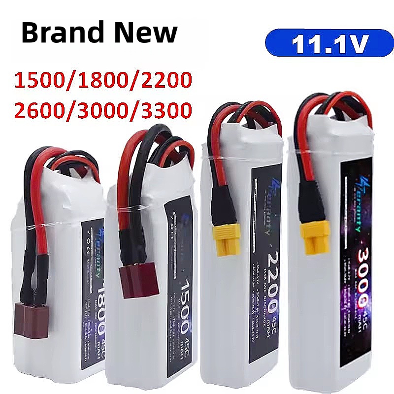 Drone Rc Race - Baterai LiPo 11.1V 3S 1500mAh 1800mAh
