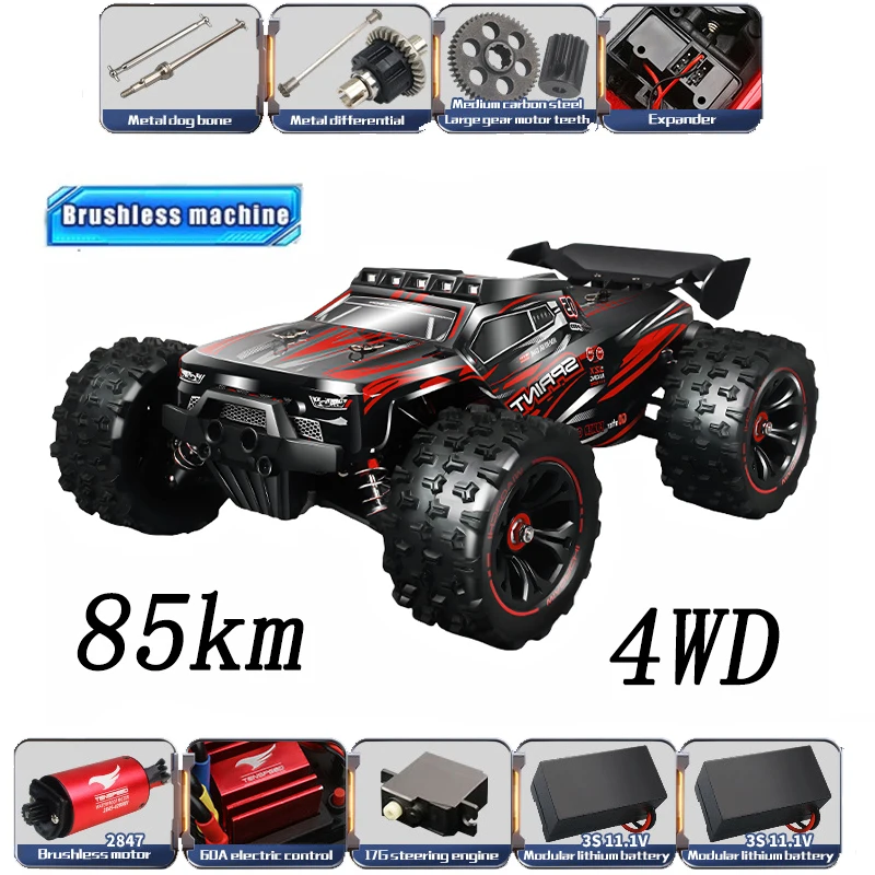 Drone Or Rc Car - Mobil RC 4WD anak-anak, mainan Drift