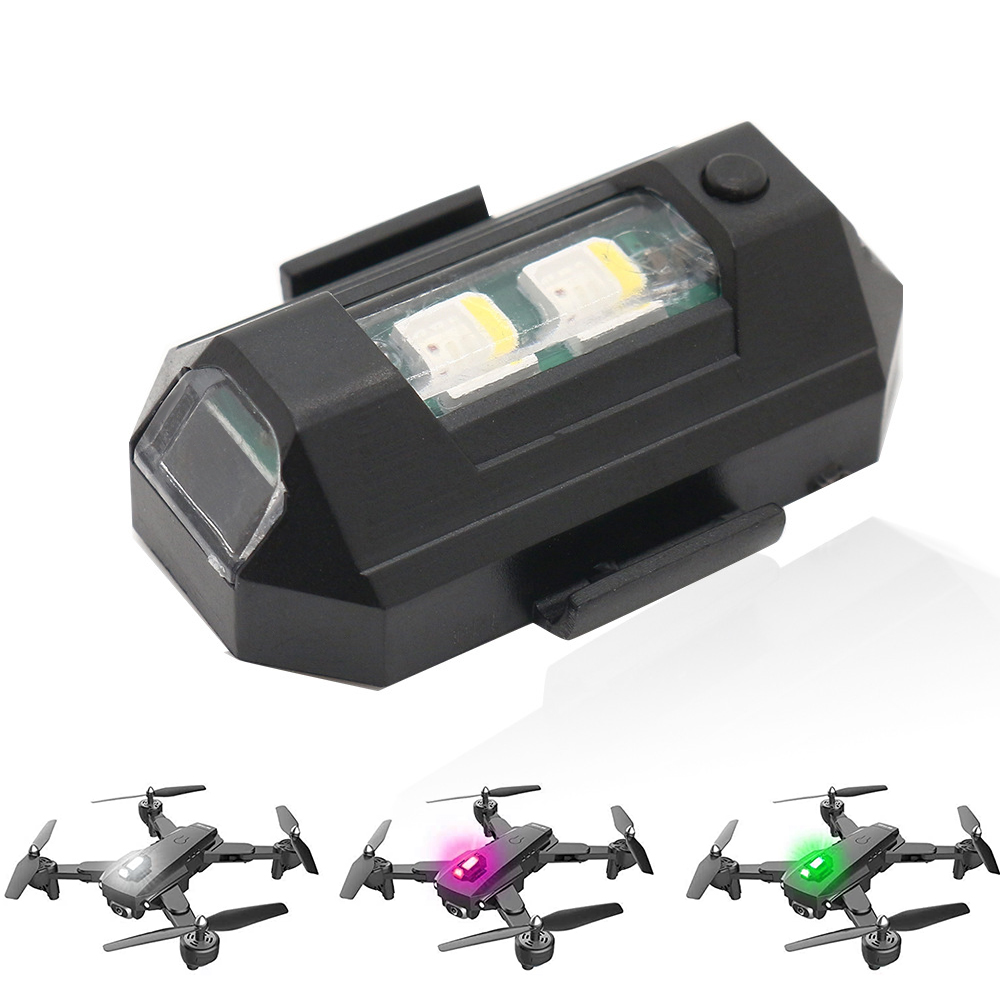 Drone Rc Signal - Lampu Peringatan LED RGB Sepeda Motor