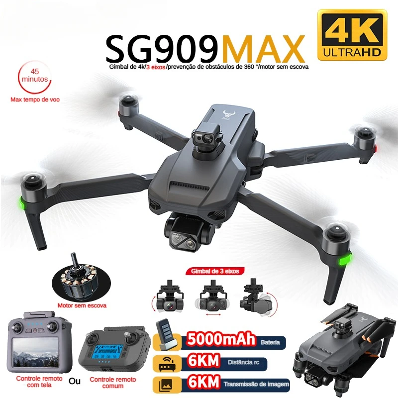 Drone Zll Rc - ZLL SG909 SG909MAX Drone profesional, Drone