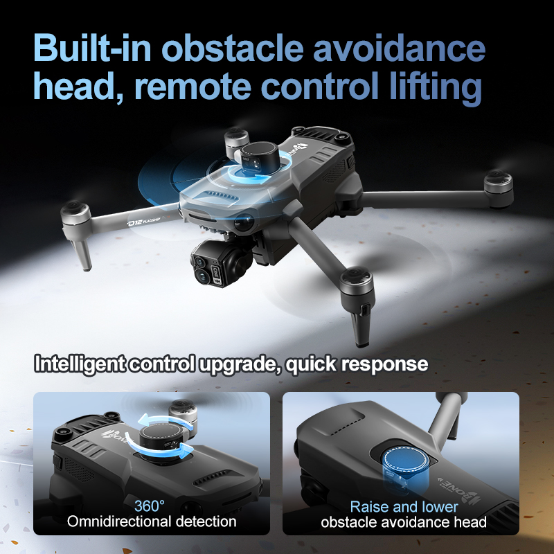Drone RC Quadcopter 8K 3 Axis  - Drone App Rc Fpv ulasan dan harga