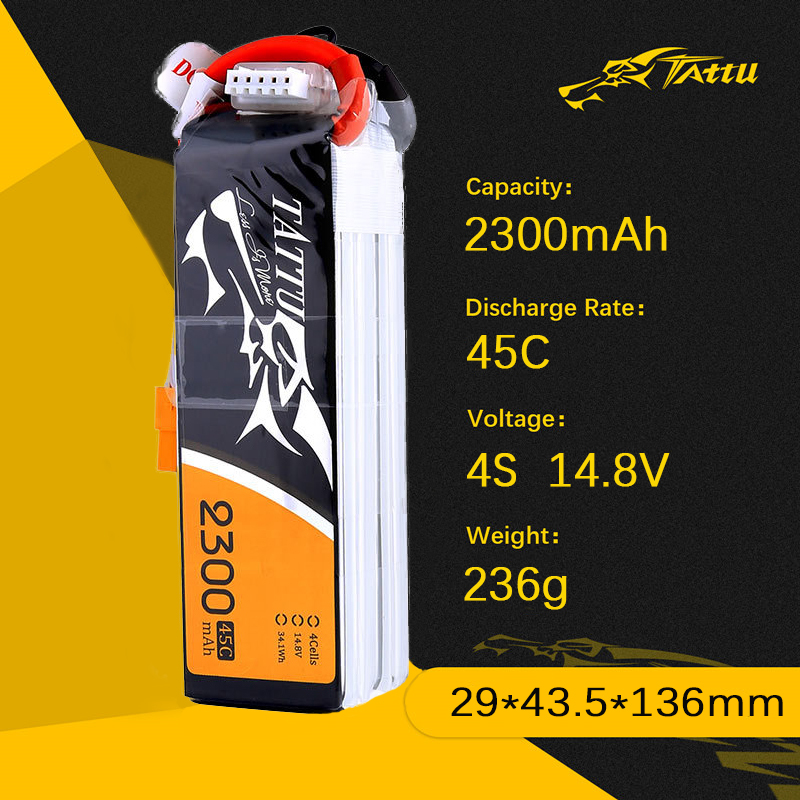 Upgrade Baterai Lipo TATTU 230 - Drone Zll Rc ulasan dan harga