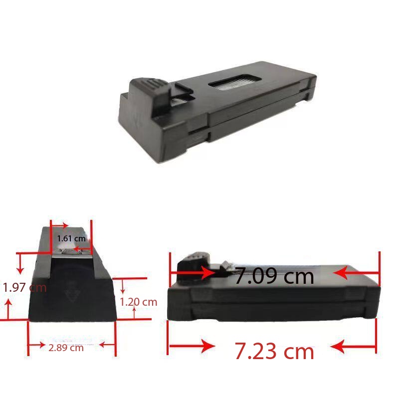 Aksesori Baterai Drone RC 3.7V - Drone Zll Rc ulasan dan harga