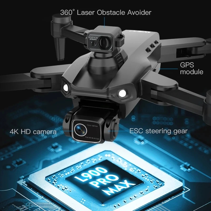 L900 Pro MAX Drone GPS, mainan - Drone App Rc Fpv ulasan dan harga