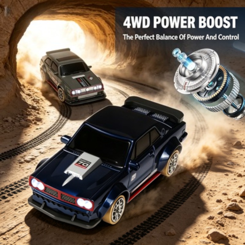 1:63 Mobil RC Drift 4WD dengan - Drone Or Rc Car ulasan dan harga