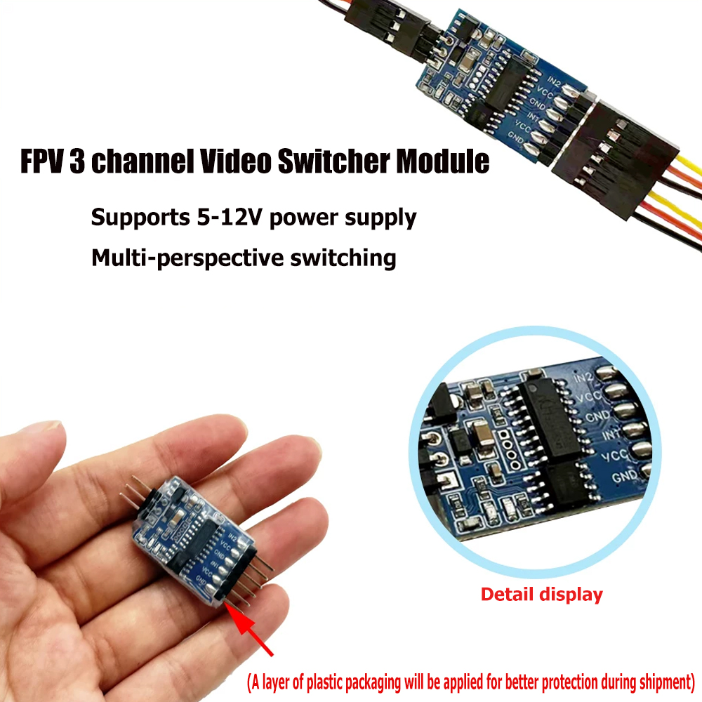 Modul Pengalih Video 3 Saluran - - Remote Control (Rc) Drone ulasan dan harga