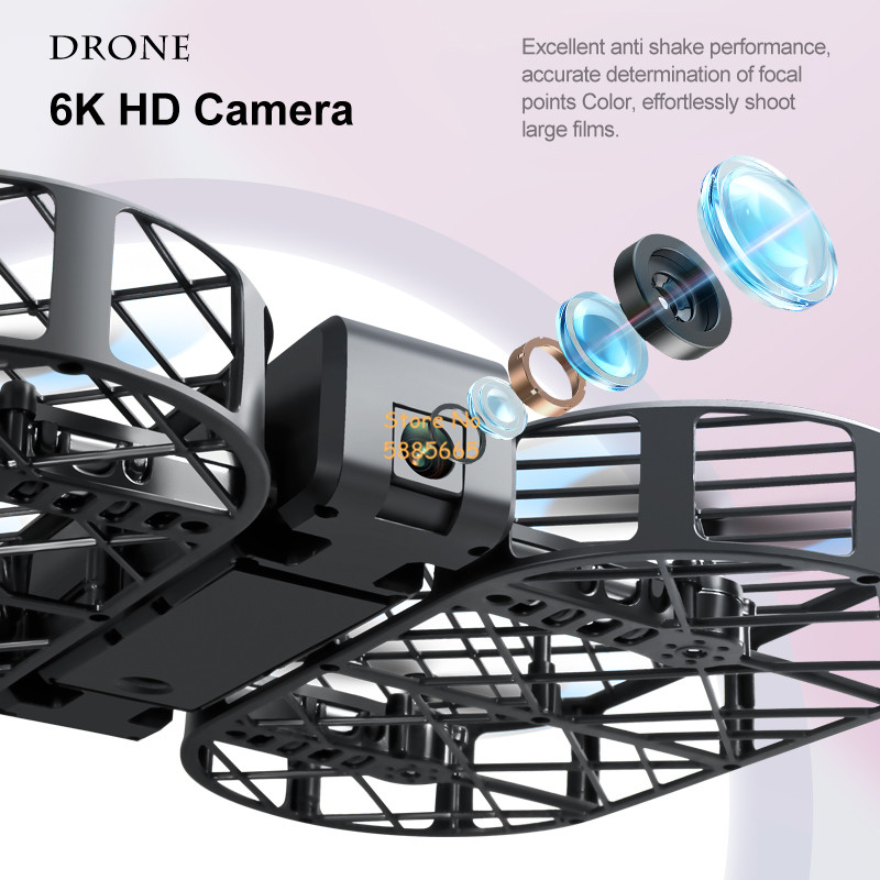 Kamera HD 8K 360 °   Perlindun - Drone App Rc Fpv ulasan dan harga