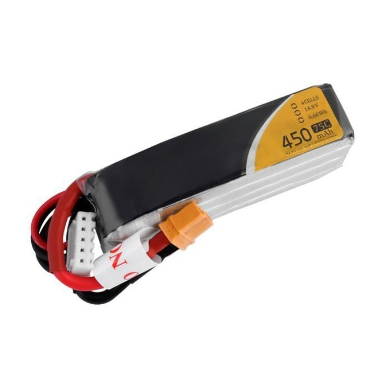 Baterai LiPo 4S 14.8V 450mAh 7 - Drone Zll Rc ulasan dan harga