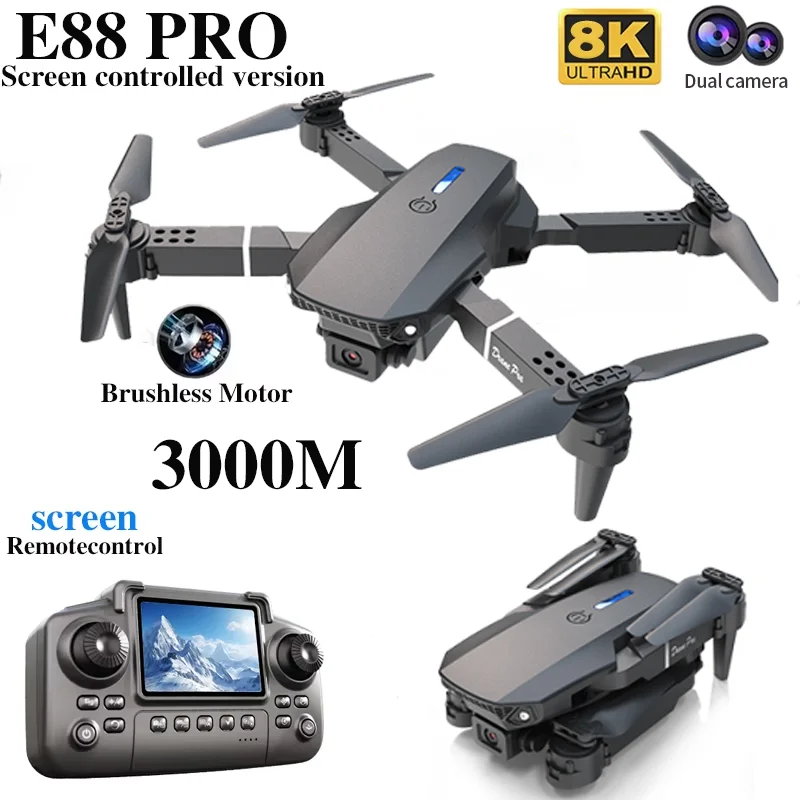 Drone E88 PRO Profesional deng - Drone Rc E88 Pro ulasan dan harga