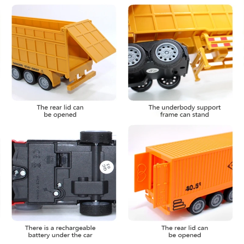 Truk Kontainer RC 1/48 Mainan  - Drone Or Rc Car ulasan dan harga