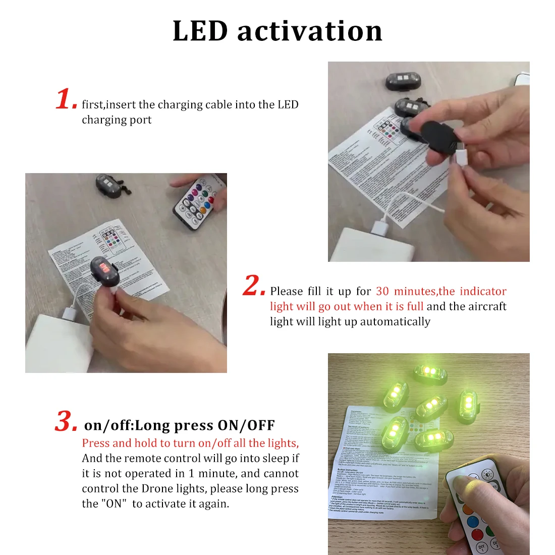 Lampu Sorot Remote Control nir - Drone Rc Signal ulasan dan harga