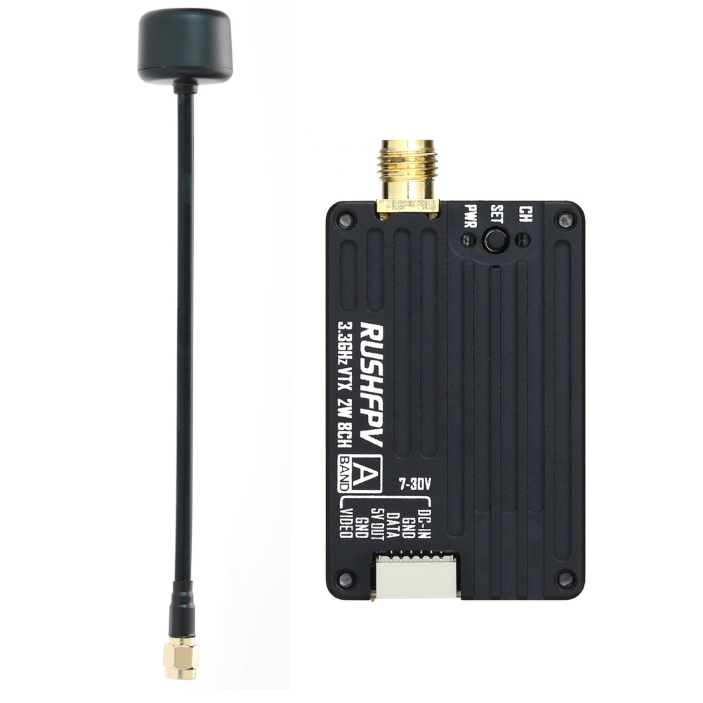 RUSHFPV 3.3G 2W VTX Transmitte - - Remote Control (Rc) Drone ulasan dan harga