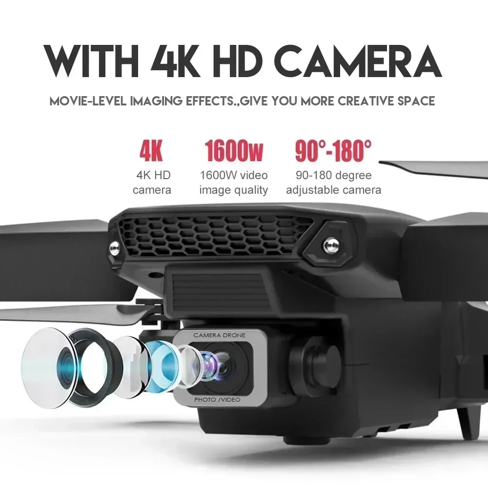 E88 Pro Drone FPV kamera sudut - Drone App Rc Fpv ulasan dan harga