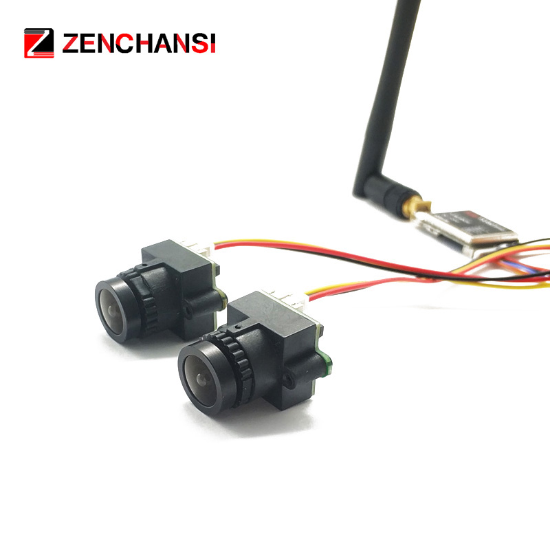 3 Channel Dual Kamera Video CM - Fpv Camera Cmos ulasan dan harga