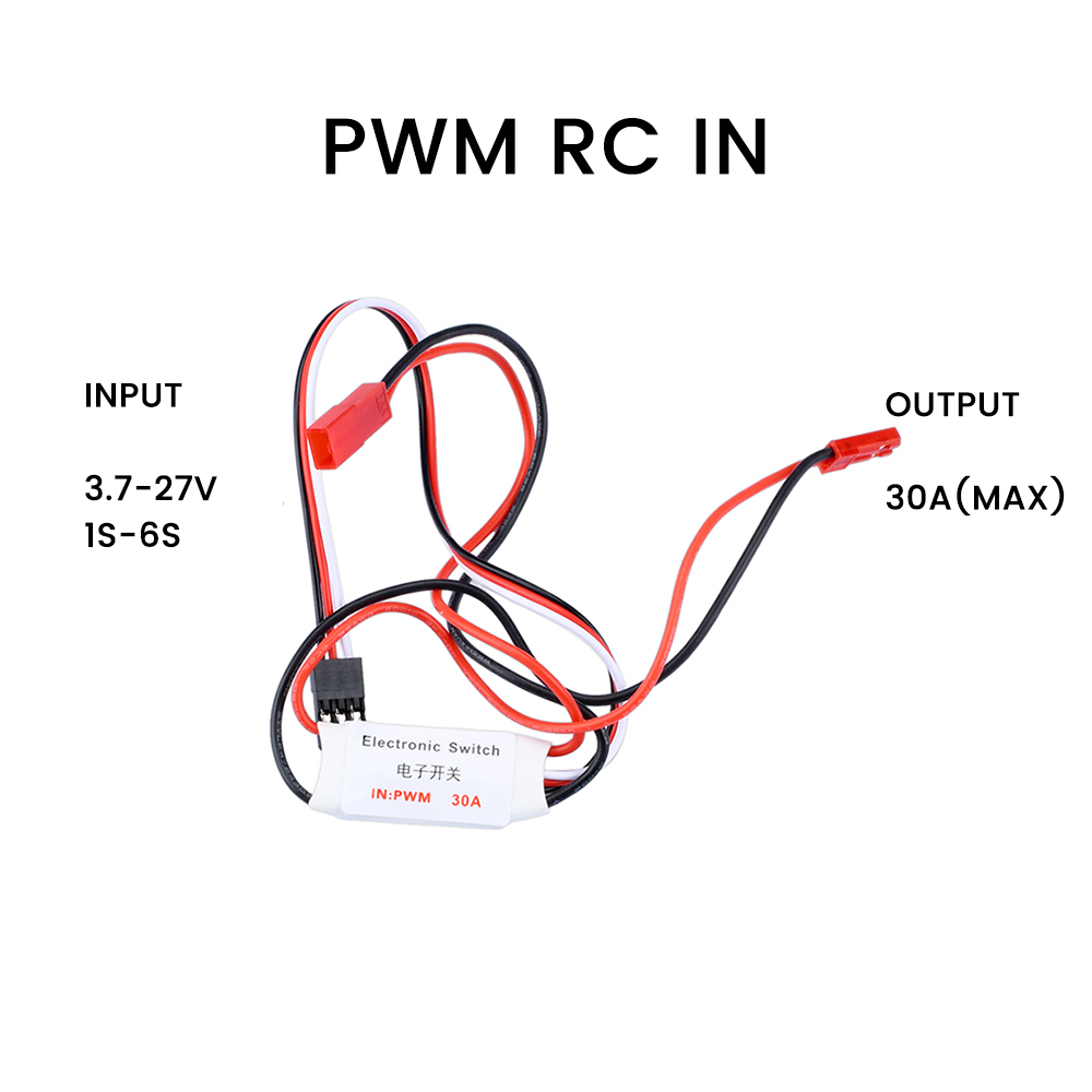 3.7-27V 30A Saklar Elektronik  - Drone Rc Signal ulasan dan harga