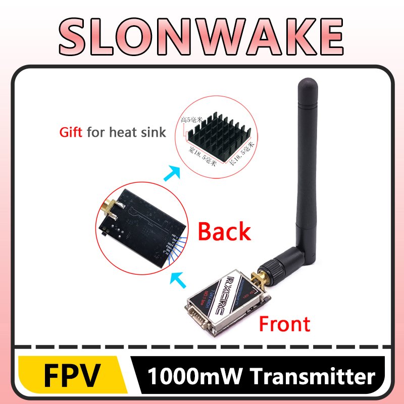 SLONWAKE 5.8G 48CH 1W VTX 100/ - Fpv Camera Cmos ulasan dan harga