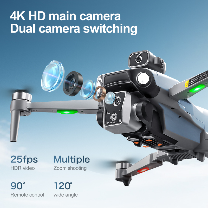 Drone K19 MAX GPS 2026 dengan  - Fpv Camera Cmos ulasan dan harga