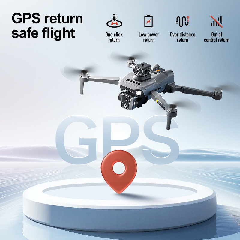 Drone K19 MAX GPS 2026 dengan  - Fpv Camera Cmos ulasan dan harga