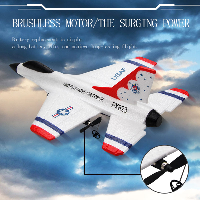 Pesawat terbang busa sayap tet - Rc Wing Glider ulasan dan harga