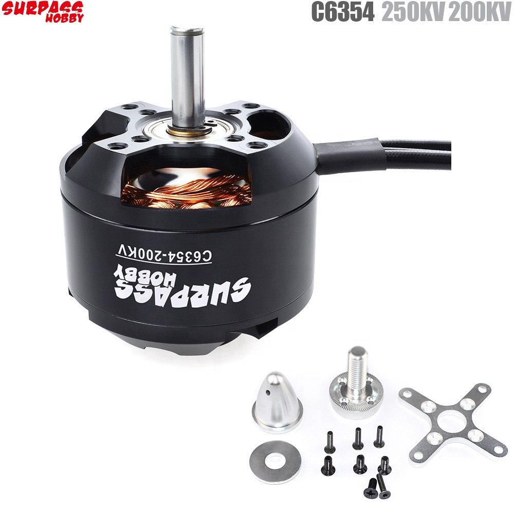 SURPASS HOBBY C6354 6354 250KV - Rc Wing Glider ulasan dan harga