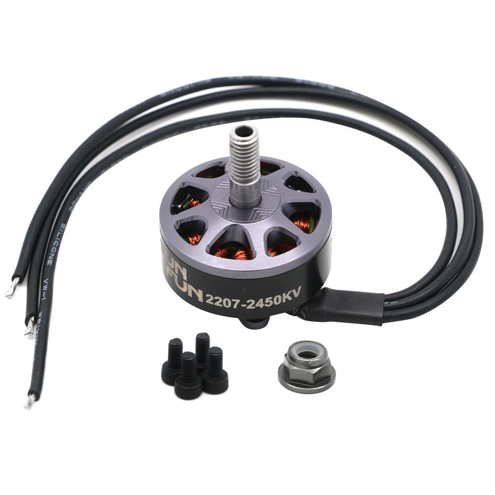 1/4pcs Set Sun Fun 2207 Motor  - Drone Rc Race ulasan dan harga