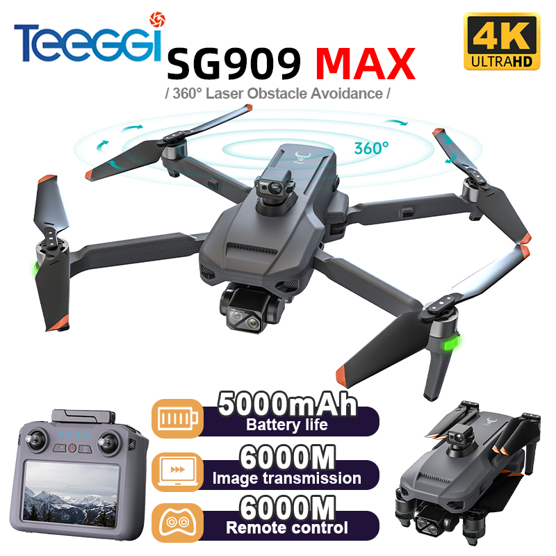 Teeggi SG909 MAX GPS Drone Den - Drone Rc Harness ulasan dan harga