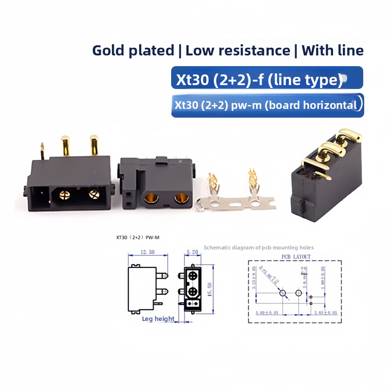 XT30(2+2) XT30PB/PW(2+2) Steke - Drone Rc Signal ulasan dan harga