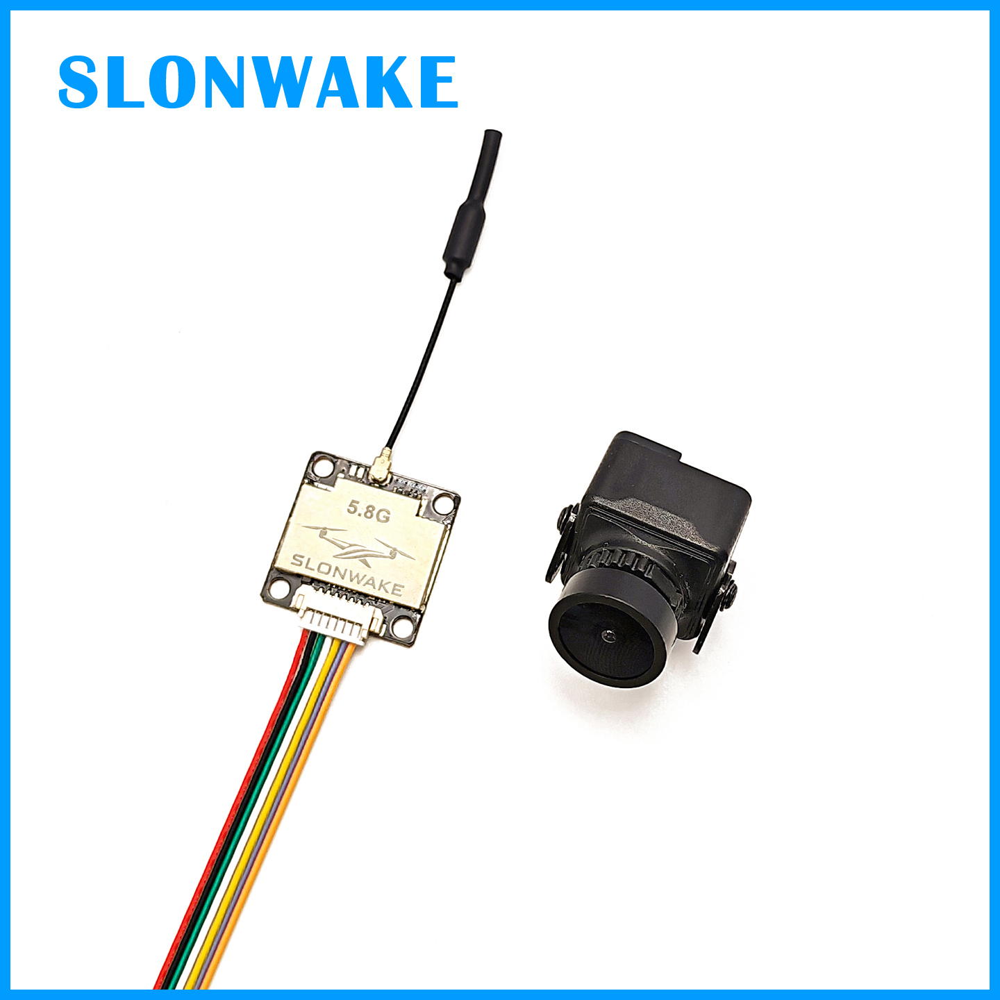 SLONWAKE Siap pakai 5.8G 48CH  - Fpv Camera Cmos ulasan dan harga