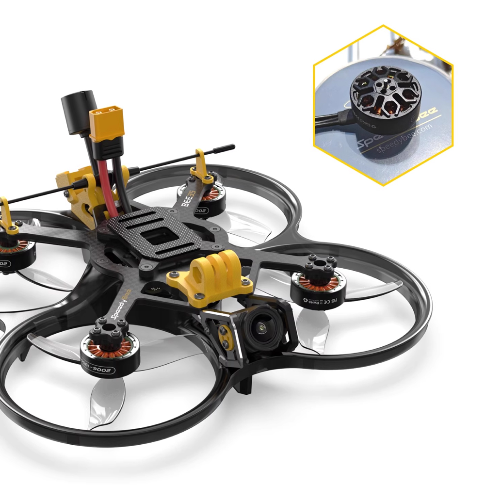 SpeedyBee 2006 1950KV Motor Ta - Drone Rc Race ulasan dan harga