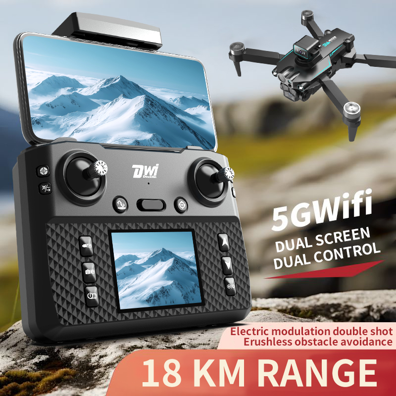 Drone RC FPV DWI D22 Layar 8K  - Drone App Rc Fpv ulasan dan harga