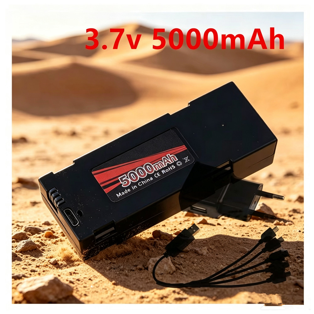 Baterai E88 3.7V 5000mah Bater - Drone Rc E88 Pro ulasan dan harga