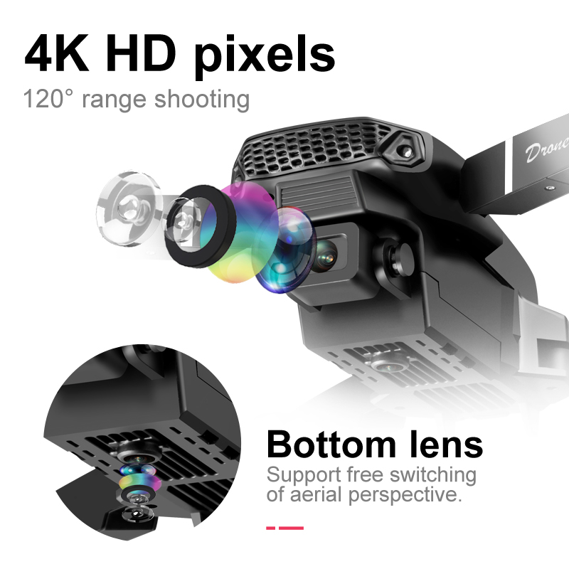 ZNLYRION E88 Pro WIFI FPV Dron - Drone Rc E88 Pro ulasan dan harga