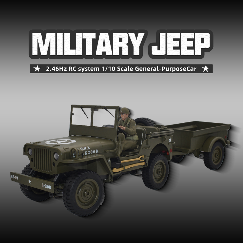 JJRC C8815 Mobil RC 1941 JEEP  - Drone Or Rc Car ulasan dan harga
