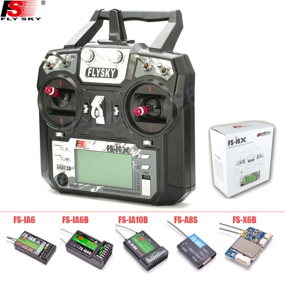 FLYSKY FS-i6X FS i6X 10CH 2.4G - Drone Rc Race ulasan dan harga