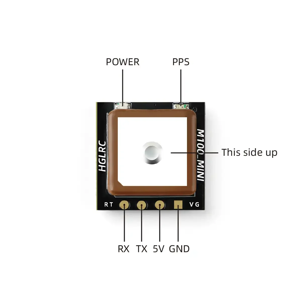 HGLRC M100 Modul GPS MINI M10  - Drone Rc Race ulasan dan harga