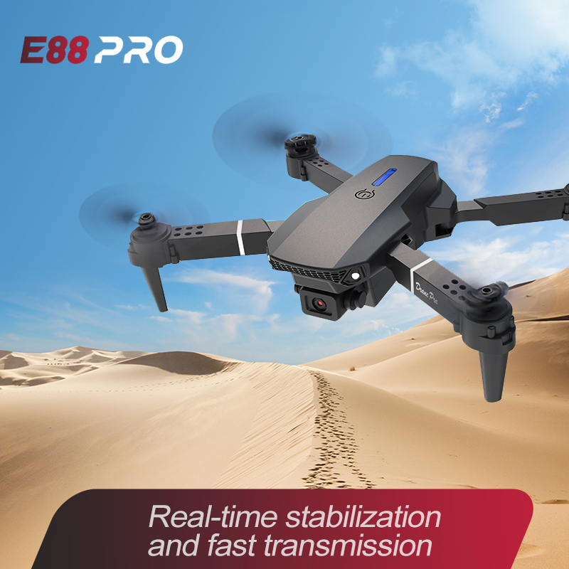 Drone Mini E88 Pro dengan Kame - Drone Rc E88 Pro ulasan dan harga
