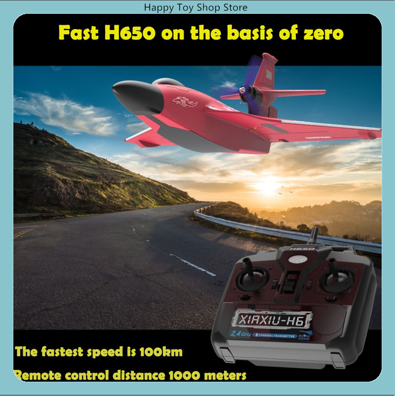 H650 Raptor 6CH Brushless RC A - Rc Wing Glider ulasan dan harga